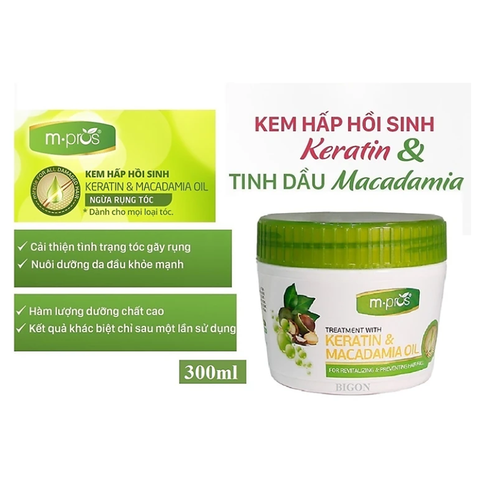 Hấp Dầu M.pros 300ml Macadamia Oil