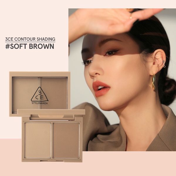 Phấn Tạo Khối 3ce Contour Shading 2 Ô #soft Brown