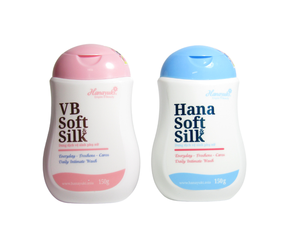 Dung Dịch Vệ Sinh Phụ Nữ Hana Soft Silk 150g