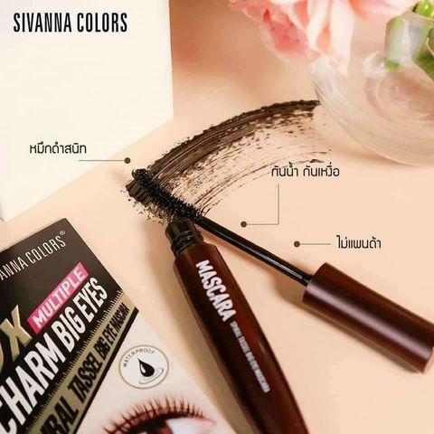 Mascara Sivanna 5x Multiple Charm Big Eyes Hf916