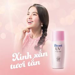 Biore UV Birght Face Milk Sữa chống nắng dưỡng da sáng hồng