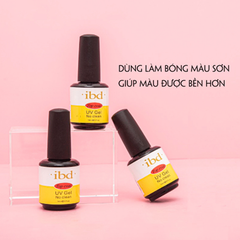 Base Top IBD Uv Gel No Clean 14ml, sơn liên kết và top phủ bóng rất bền màu