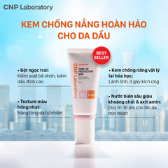 Set Xịt Khoáng + Kem Chống Nắng Cnp Laboratory Tone Up