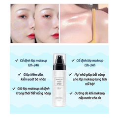 Xịt Khoá Nền Hunmui Make Up Fixer Spray 100ml