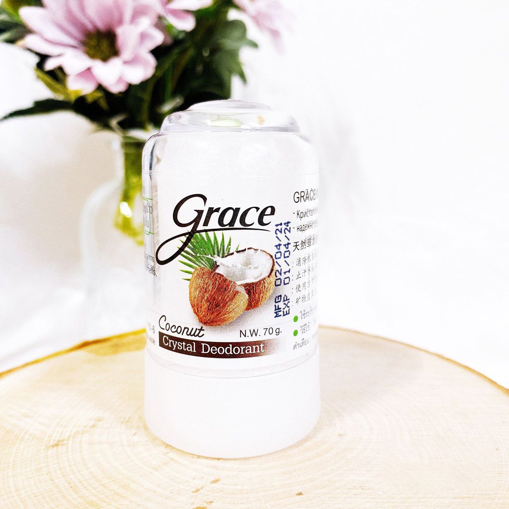 Lăn Khử Mùi Đá Khoáng Grace Thái Lan 70g