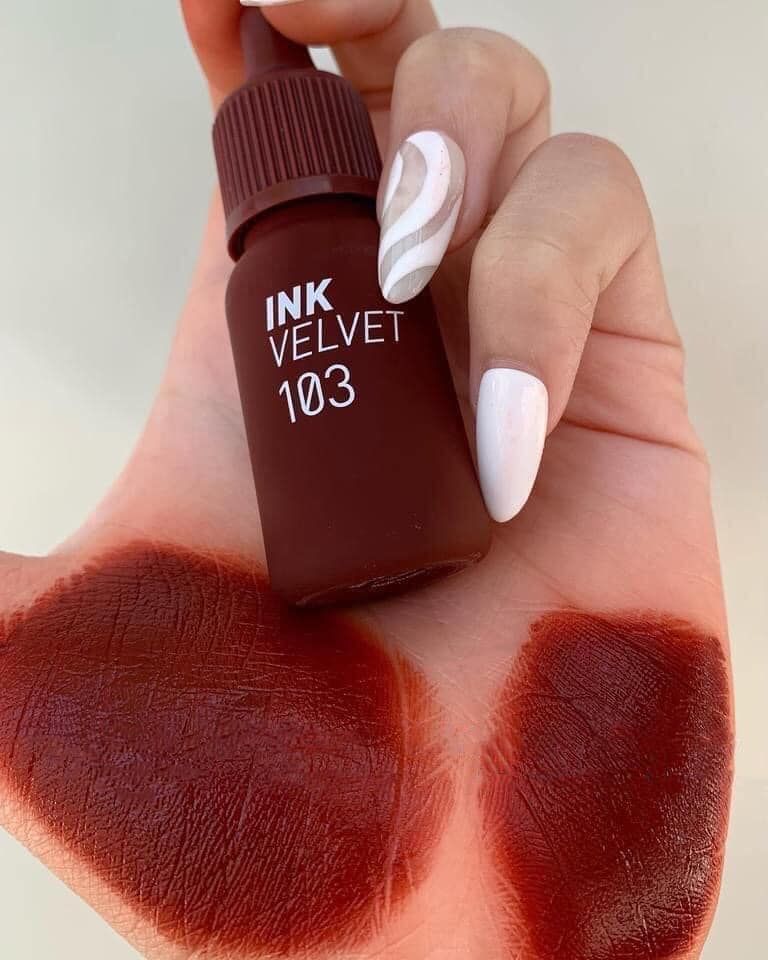 Son Kem Lì Tint Peripera Ink Velvet Nhung Mịn