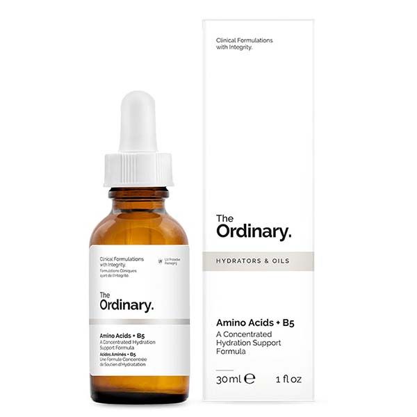 Serum The Ordinary Amino Acids + B5  Dưỡng trắng, Cấp ẩm, Phục hồi da 30ml