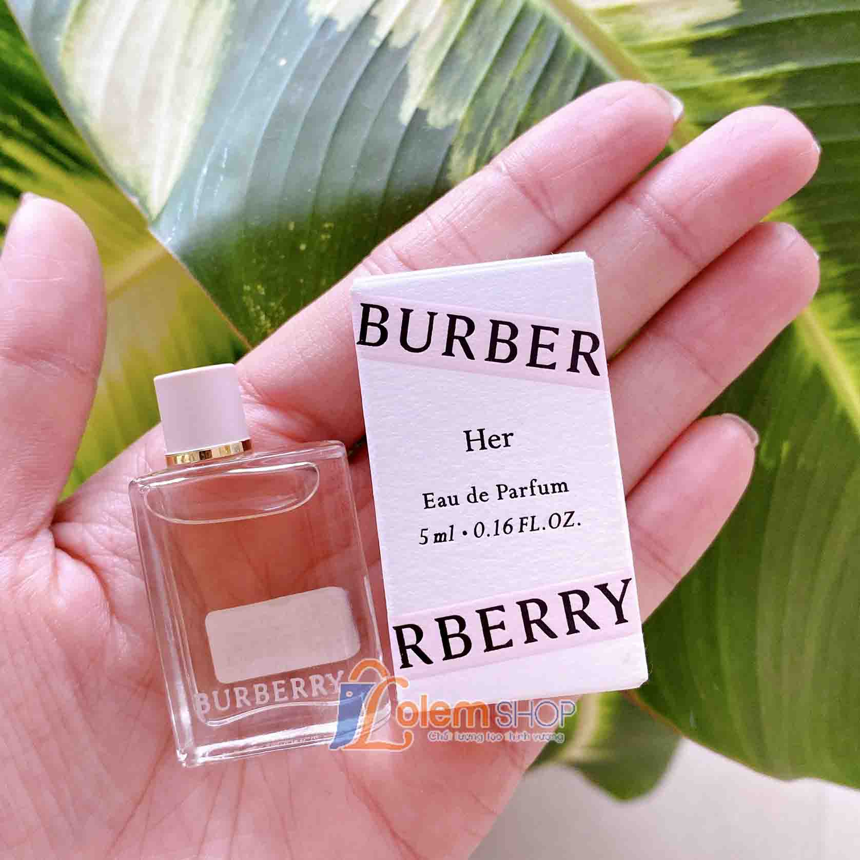 Nước Hoa Burberry Her Edp Eau De Parfum 5mlNước Hoa Burberry Her Edp Eau De  Parfum 5ml – Shop Lọ Lem Bạc Liêu