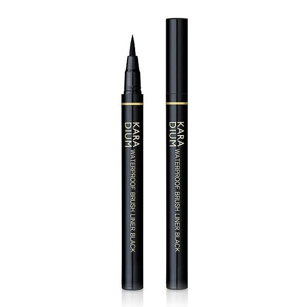 Bút Dạ Kẻ Mắt Nước Karadium Waterproof Brush Liner Black 0.55g