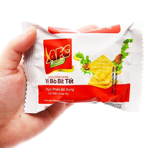 Bánh Kinh Đô AFC Dinh Dưỡng Vị Bò Bít Tết Hộp 200g