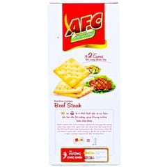 Bánh Kinh Đô AFC Dinh Dưỡng Vị Bò Bít Tết Hộp 200g