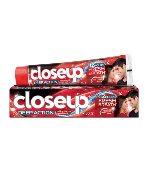 Kem đánh răng Close up thơm mát bất tận gel đỏ nồng 230g