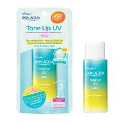 Kem Chống Nắng Sunplay 50g Tone Up Uv Milk Xanh