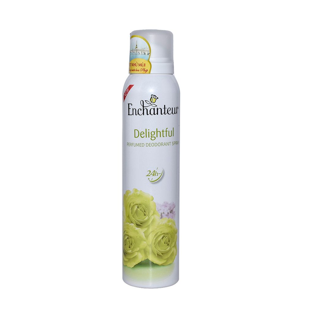 Xịt khử mùi hương nước hoa Enchanteur Perfumed Deodorant Spray 150ml new 2018