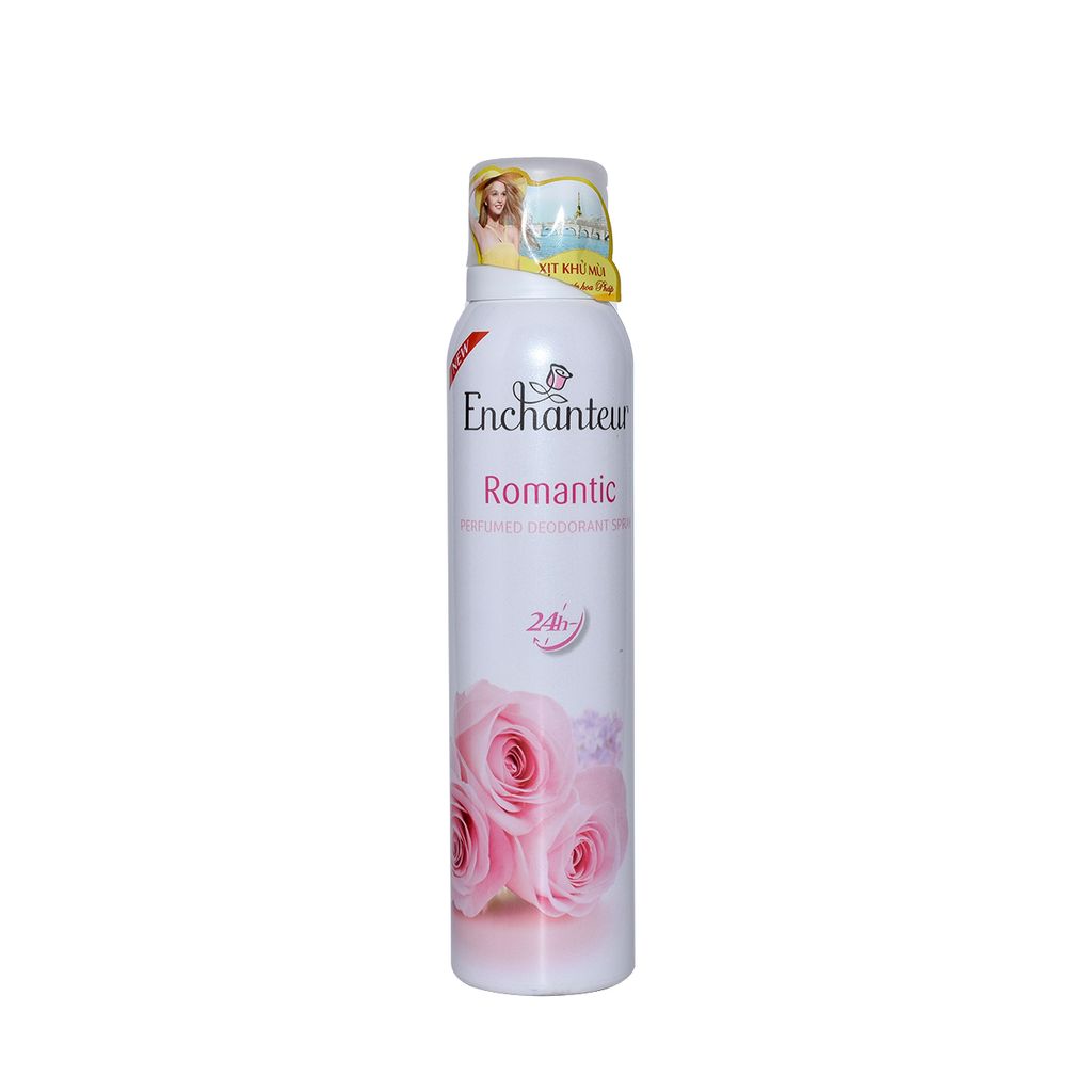 Xịt khử mùi hương nước hoa Enchanteur Perfumed Deodorant Spray 150ml new 2018