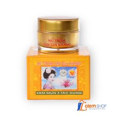 Kem Mủ Trôm Tân Gia Khang 6g Kem Mụn 3 Tác Dụng