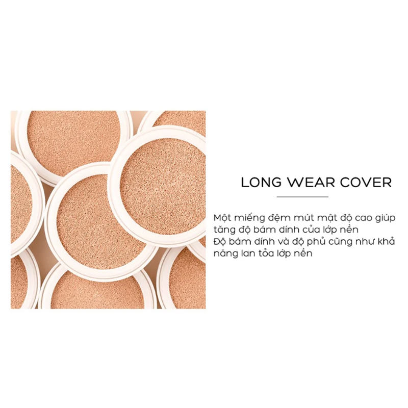 Phấn Nước Lime Skin Fit Long-wear Cover Cushion 15g Hồng