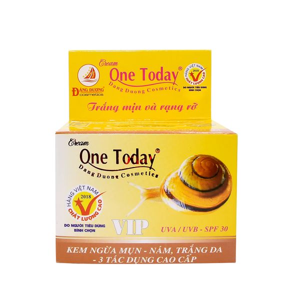 Kem ngừa mụn nám trắng da cao cao cấp Đăng Dương One Today 15g