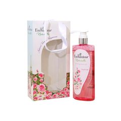 Túi quà sữa tắm Enchanteur Naturelle Balancing Shower Gel French Rose 510g