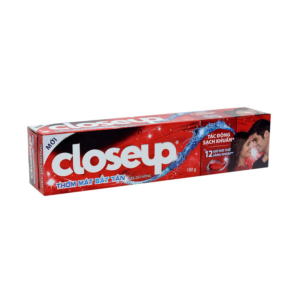 Kem đánh răng Close up thơm mát bất tận gel đỏ nồng 230g