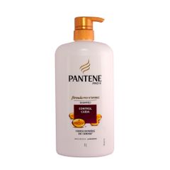 Dầu gội xả 2 trong 1 Pantene Control Caida 1L Giúp sạch nhờn, bảo vệ màu tóc nhuộm, tạo nét bồng bềnh cho tóc uốn