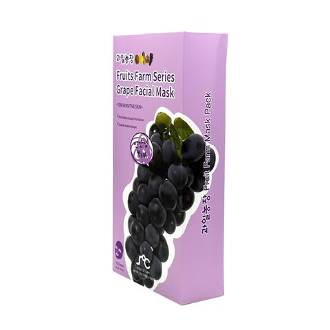 Mặt Nạ Dưỡng Da Rainbow Fruits Farm Facial Mask Grape 25g