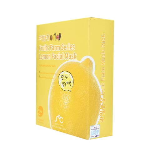 Mặt Nạ Dưỡng Da Rainbow Fruits Farm Facial Mask Lemon 25g