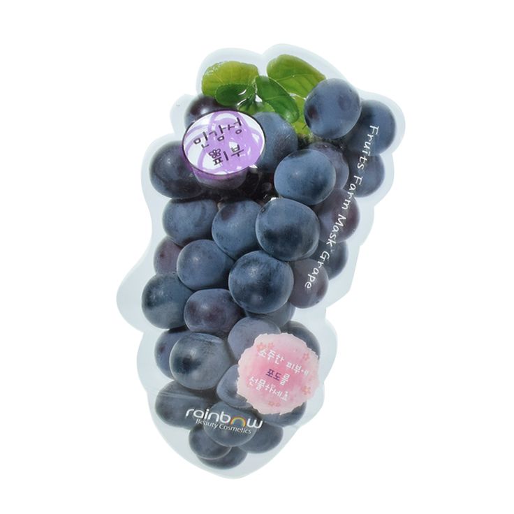 Mặt Nạ Dưỡng Da Rainbow Fruits Farm Facial Mask Grape 25g