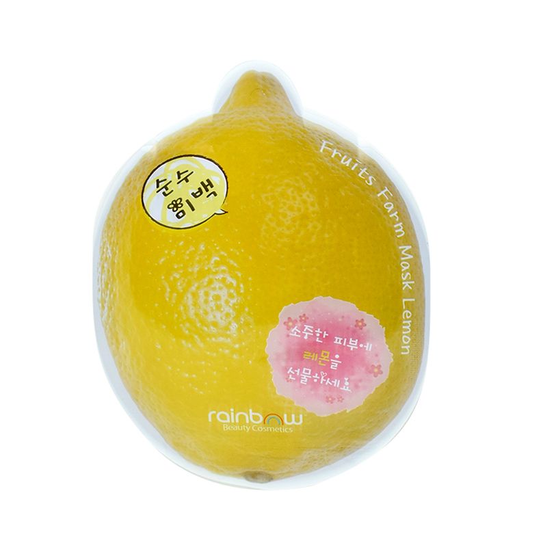 Mặt Nạ Dưỡng Da Rainbow Fruits Farm Facial Mask Lemon 25g
