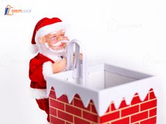 Đồ chơi ông già noel trèo ống khói - Quà tặng giáng sinh