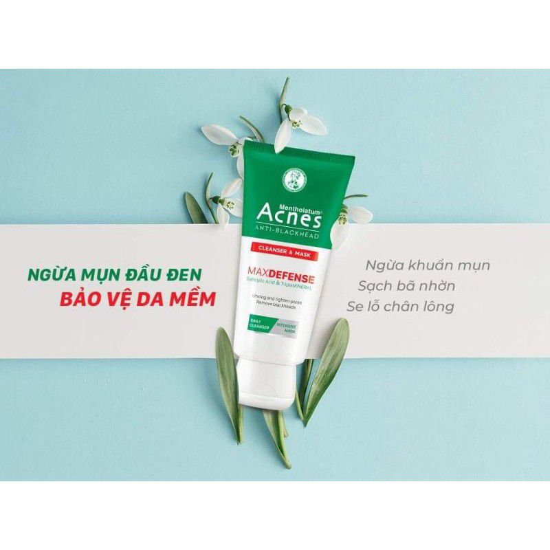 Sữa Rửa Mặt Acnes Maxdefense 100g Ngừa Mụn