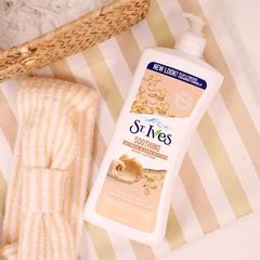 Sữa dưỡng thể lúa mạch và bơ St.Ives Soothing Oatmeal & Shea Butter Lotion