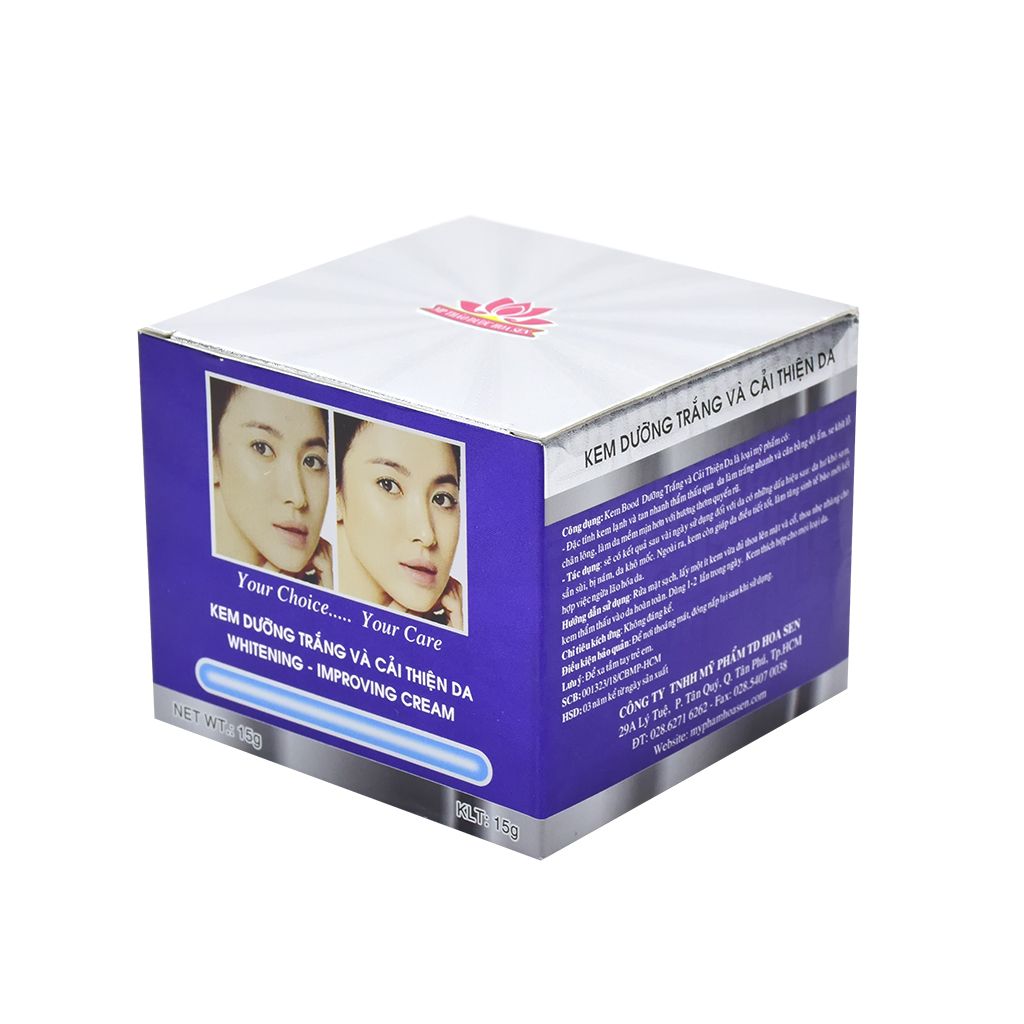 Kem dưỡng trắng và cải thiện da Bood Whitening Improving Cream