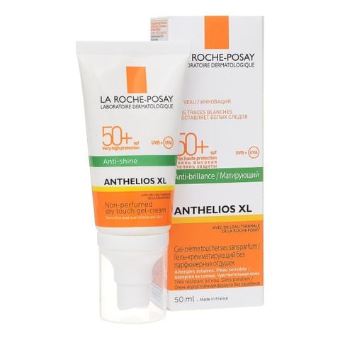 Kem chống nắng kiểm soát dầu La Roche-Posay Anthelios XL SPF 50+ Dry touch gel-cream ANTI-SHINE