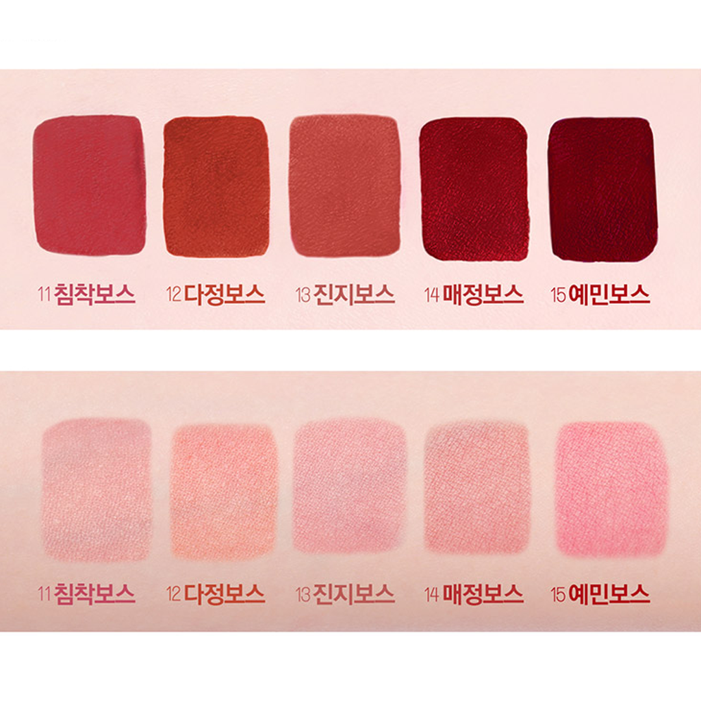 Son kem Bbia Last Velvet Lip Tint Version 3 Boss Series