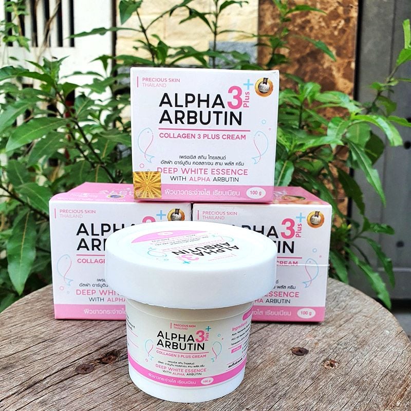 Kem Dưỡng Alpha Arbutin Collagen 3 Plus 100g
