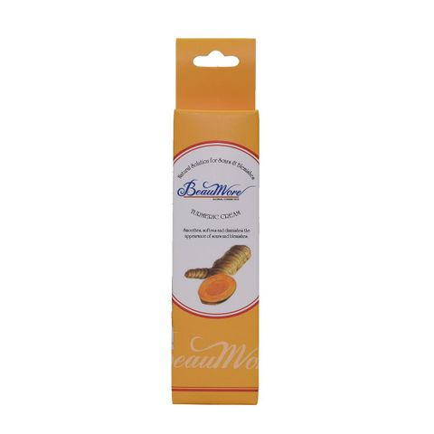 Kem nghệ ngăn ngừa mụn và sẹo thâm Beaumore Turmeric Cream 10g