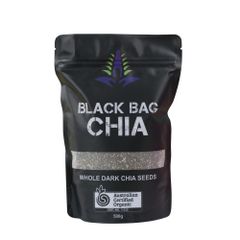 Hại chia Úc Black bag chia Whole Dark chia Seeds 500g