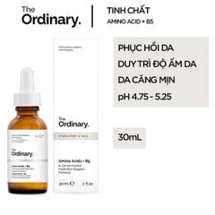 Serum The Ordinary Amino Acids + B5  Dưỡng trắng, Cấp ẩm, Phục hồi da 30ml