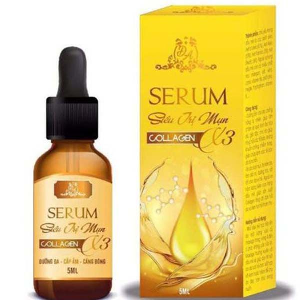 Serum Collagen X3 Ngừa Mụn 5ml