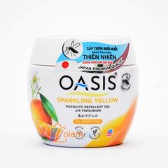 Sáp Thơm Đuổi Muỗi Oasis 180g, Thơm phòng hương thơm thư giãn giảm căng thẳng