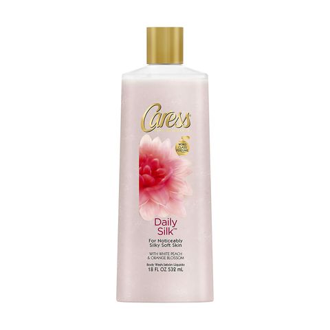 Sữa tắm Caress Daily Silk Body Wash 532ml With White Peach & Orange Blossom