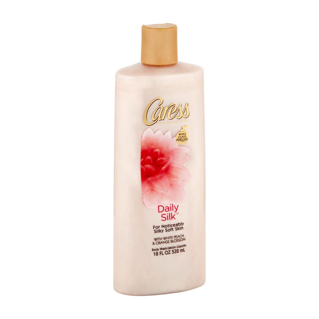 Sữa tắm Caress Daily Silk Body Wash 532ml With White Peach & Orange Blossom