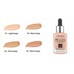 Kem nền Catrice HD Liquid Coverage Foundation 30ml