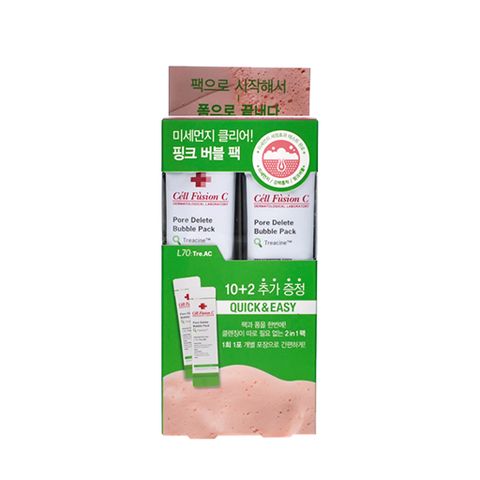 Mặt nạ thải độc Cell Fusion C Pore Tre.AC Delete Bubble Pack 5g x 12