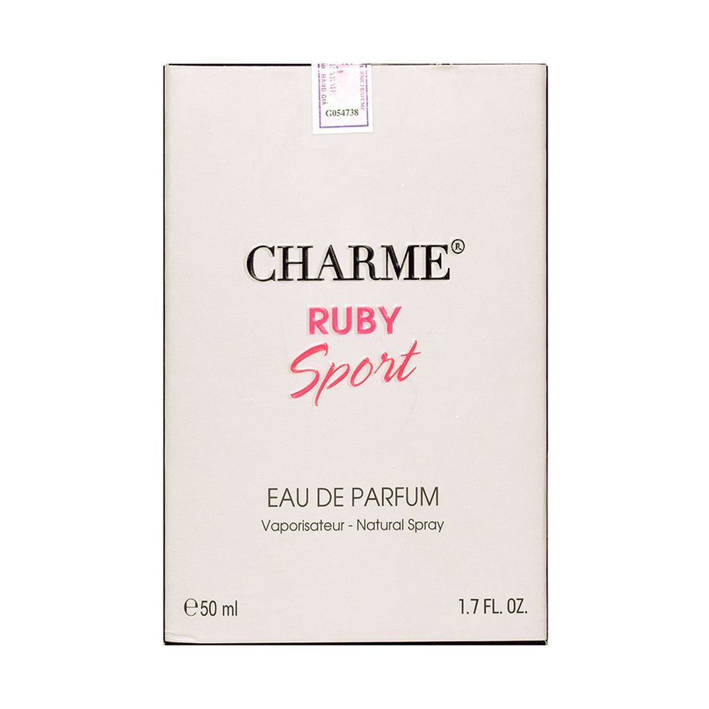 Nước hoa nam Charme Ruby Sport EDP 50ml