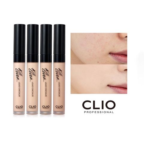 Kem Che Khuyết Điểm Clio 3-by Linen, Dạng lỏng, Che phủ tốt những khuyết điểm vùng mặt