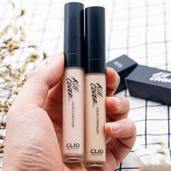 Kem Che Khuyết Điểm Clio 3-by Linen, Dạng lỏng, Che phủ tốt những khuyết điểm vùng mặt