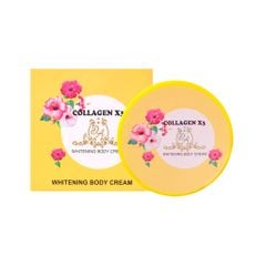 Kem dưỡng trắng da Collagen X3 Whitening Body Cream Spf 45 300g