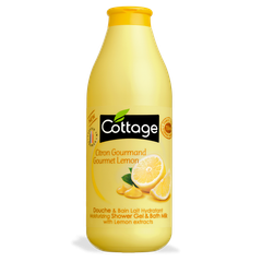 Sữa tắm Cottage Moisturizing Shower Gel And Bath Milk 750ml Gourmet Lemon